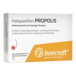 Beecraft Keeltabletten Propolis, 30 st