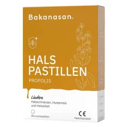 Bakanasan keelpastilles propolis, 30 st