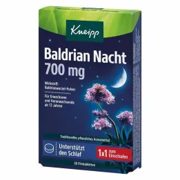 Kneipp Valeriaan Nacht 700 mg filmomhulde tabletten, 30 stuks
