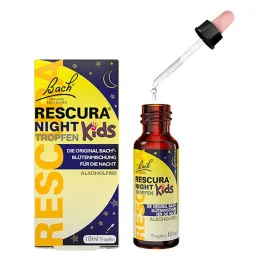 Bachbloesems Original Rescura Night Kids druppels alcoholvrij, 10 ml