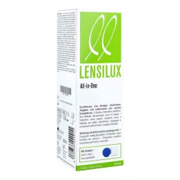 Lensilux All in One combinatieoplossing + container voor witte contactlenzen, 360 ml