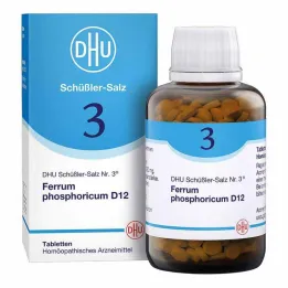 BIOCHEMIE DHU 3 Ferrum phosphoricum D 12 tabletten, 900 stuks