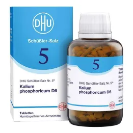 DHU Schüßlerzout nr. 5 Kalium fosforicum D6 tabletten, 900 stuks