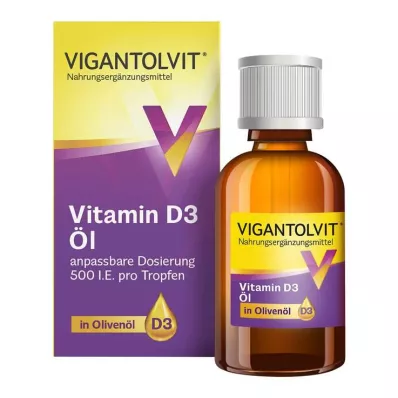 VIGANTOLVIT 500 IE/druppel D3-olie, 10 ml