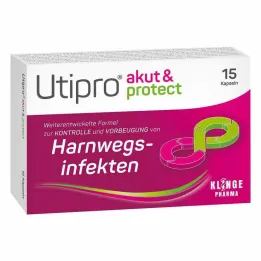Utipro® acute &amp; beschermcapsules, 15 stuks