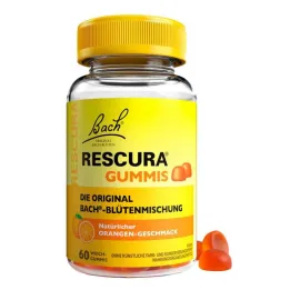 Bachbloesems Original Rescura Gummies Oranje, 60 st