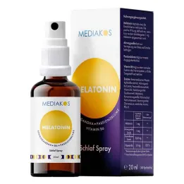 MELATONIN ASHWAGANDHA Mediakos Slaapspray vegan 20 ml spray, 20 ml