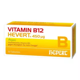 VITAMIN B12 HEVERT 450 μg tabletten, 50 stuks