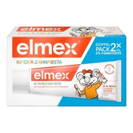 Elmex kindertandpasta 2 - 6 jaar duopack, 2x50 ml