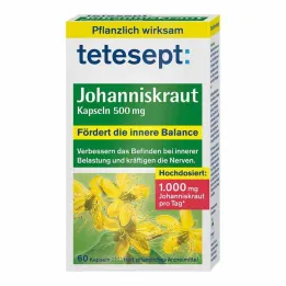 Tetesept Sint-Janskruid 500 mg capsules, 60 stuks