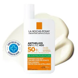 La Roche Posay Anthelios Oliecontrolevloeistof Uvmune 400, 50 ml