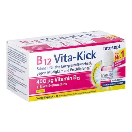 Tetesept B12 Vita-Kick 400 µg drinkampullen (18 stuks)