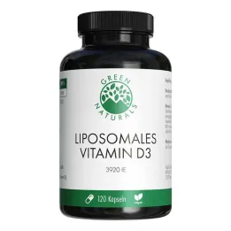 Green Naturals Vitamine D3 liposomale hooggedoseerde capsules, 120 stuks