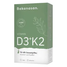 Bakanasan Vitamine D3 + K2 capsules, 60 st