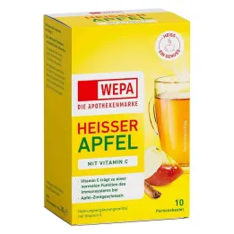 Wepa hete appel + vitamine C poeder, 10X10 g
