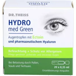 DR.THEISS Hydro med Green Eye Dry versterker voor één dosis, 20 x 0,35 ml