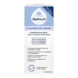 Replens pH vaginale gel voorgevulde applicators, 4 stuks