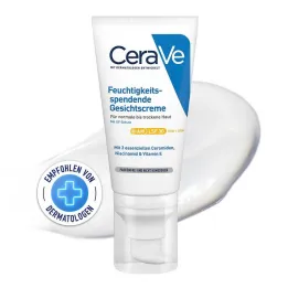 Cerave vochtinbrengende gezichtscrème SPF 30, 52 ml