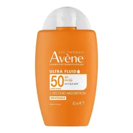 Avene Ultra Fluid Onzichtbaar SPF 50, 50 ml