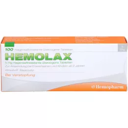 HEMOLAX 5 mg maagsapresistente tabletten, 100 st
