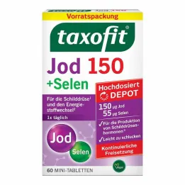 Taxofit Jodium 150 + Seleniumtabletten, 60 st
