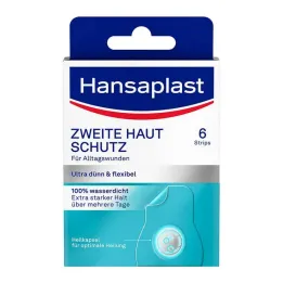 Hansaplast tweede huidbeschermingspleister, 6 stuks