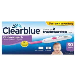 Clearblue Vruchtbaarheid Ovulatietest Digitaal, 30 st