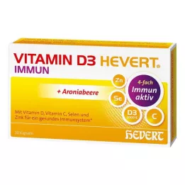VITAMIN D3 HEVERT Immuuncapsules, 30 st