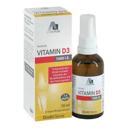 Vitamine D3 1000 IE directe spray, 50 ml