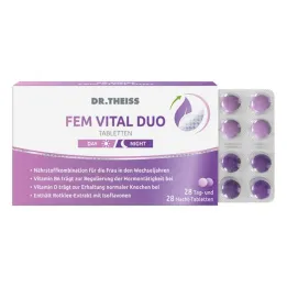 Dr.Theiss Fem Vital Duo tabletten, 56 st