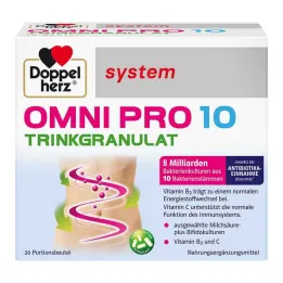 Doppelherz Omni Pro 10 systeemdrinkgranulaat, 20 stuks