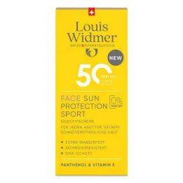 Widmer Sun Face Zonbescherming Sport UV 50 zonder P., 50 ml
