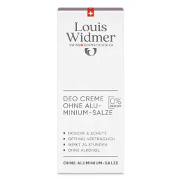 Widmer deodorantcrème zonder aluminium, ongeparfumeerd, 40 ml