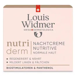Widmer nutriderm nachtcrème Nutritive l.P., 50 ml