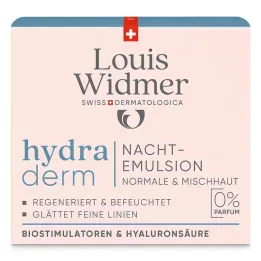Widmer hydraderm nachtemulsie zonder P., 50 ml