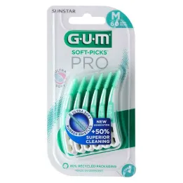 GUM Soft Picks Pro medium, 60 stuks