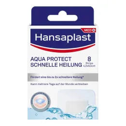 Hansaplast Aqua Protect pleisters, snelle genezing, 8 stuks