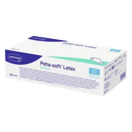 Peha-Soft Latexprotect wegwerponderzoekshandschoenen niet-steriel pf S, 100 stuks