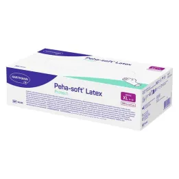 Peha-Soft Latexprotect wegwerp onderzoekshandschoenen niet-steriel pf XL, 100 stuks