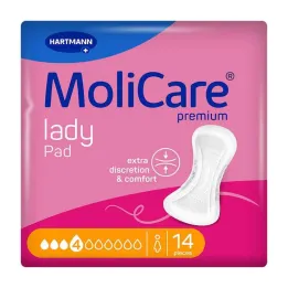 Molicare Premium damepad 4 druppels, 14 stuks