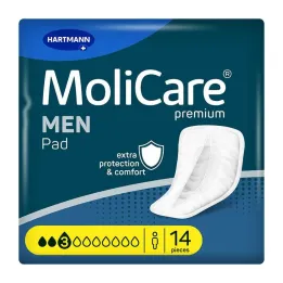 Molicare Premium Men Pad 3 druppels, 14 stuks