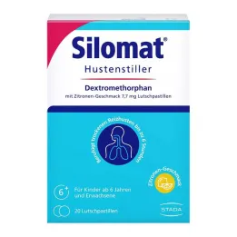 Silomat hoestonderdrukker DMP citroenzuigtabletten, 20 st