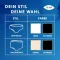 Tena Silhouette Plus L wit incontinentiebroekje, 10 stuks