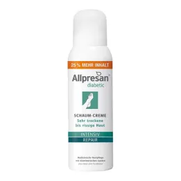 Allpresan diabetes Inten.+ Reparatie met ureumschuimcrème, 125 ml