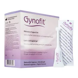 Gynofit vaginale gel met melkzuur, 12x5 ml
