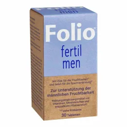 Folio fertil mannentabletten, 30 stuks