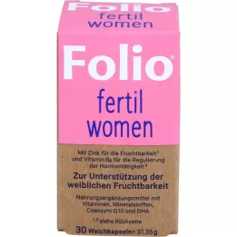 FOLIO Fertil Women zachte capsules, 30 stuks