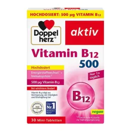 Doppelherz Vitamine B12 500 tabletten, 30 stuks
