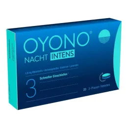 Oyono Nacht Intens tabletten, 20 stuks