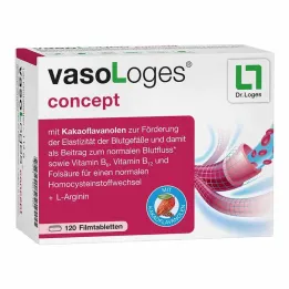 Vasologes concept filmomhulde tabletten, 120 stuks
